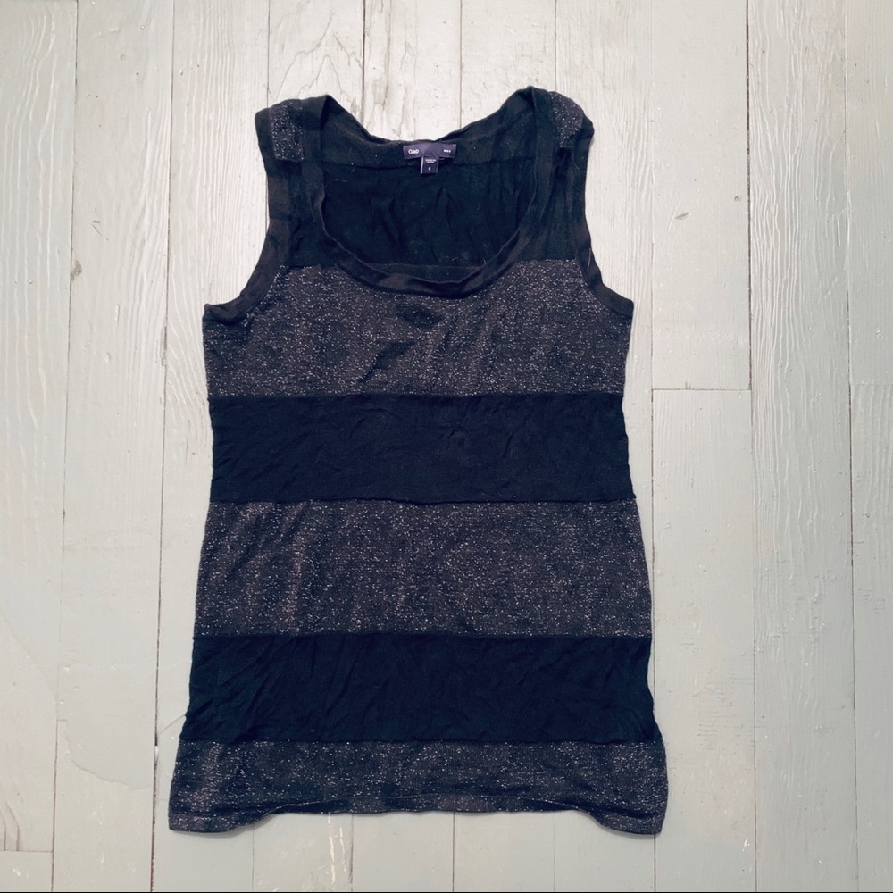 Striped Lightweight Knit Tank/Sweater Vest | Gap